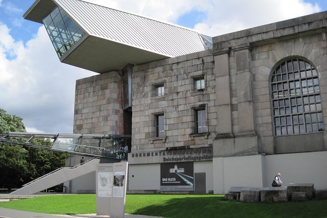 Nuremberg: WWII Tour, Courtroom 600 and 3rd Reich Sites - Luitpoldhain and the open-air scale of power