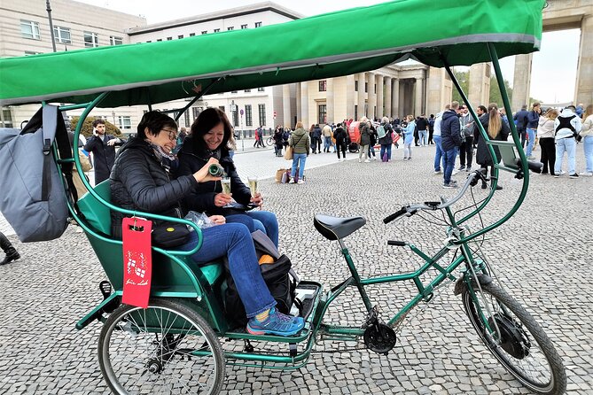One Up to 3 Rickshaws(6 GUESTS)-Taylor Made Rickshaw Berlin Tour - Price, Group Size, and Comfort