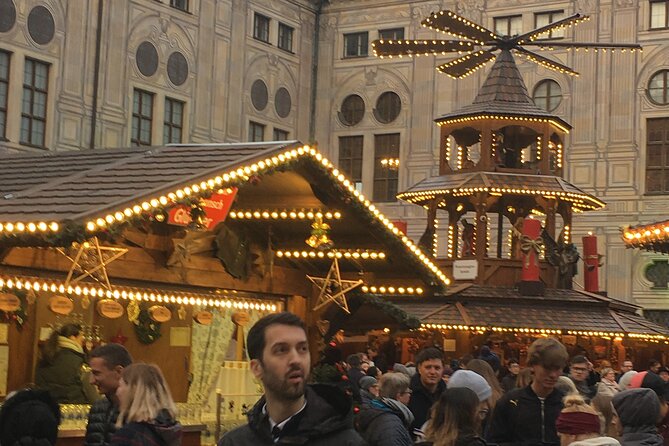 Original Munich Christmas Market Tour with Festive Wine and Food - Taking the subway to Theresienwiese