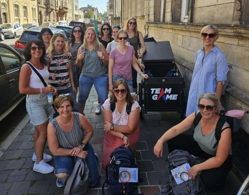 Outdoor Escape Game with puzzle backpack Bamberg: The Secret of the Horseman - Following the Bamberg Rider through the old town