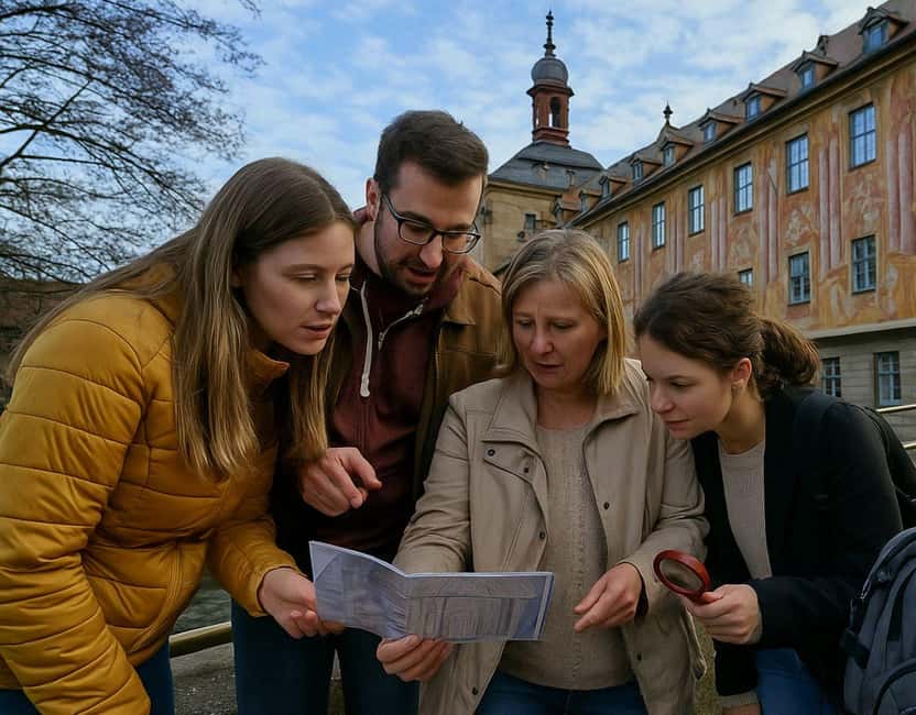 Outdoor Escape Game with puzzle backpack Bamberg: The Secret of the Horseman - Who will enjoy the Secret of the Horseman