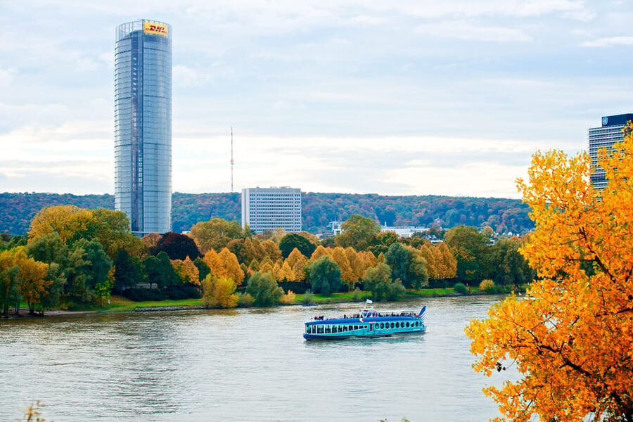 Panorama tour between Bonn and Königswinter - Drachenfels and Petersberg as the main prize