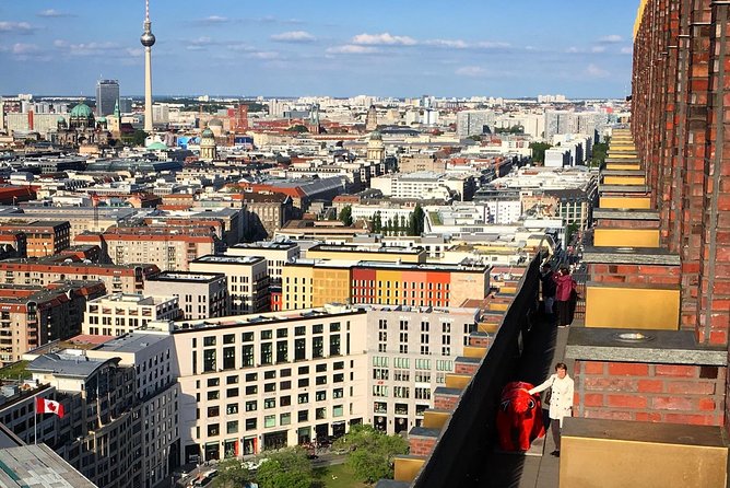 Panoramapunkt Berlin Admission Ticket - Coffee, cake, and the glass-walled café