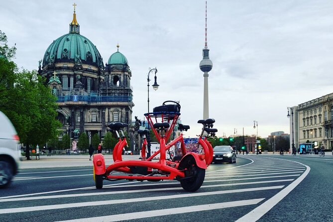 Party and Beer Bike Private Sightseeing Tour Berlin with Pick-up - Who should book this Berlin beer bike?
