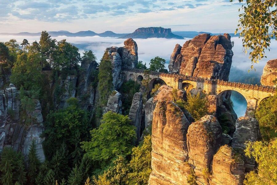 Prague: Escape the City - Bohemian & Saxon Switzerland Trip - The Pravčická Gate hike from April through October