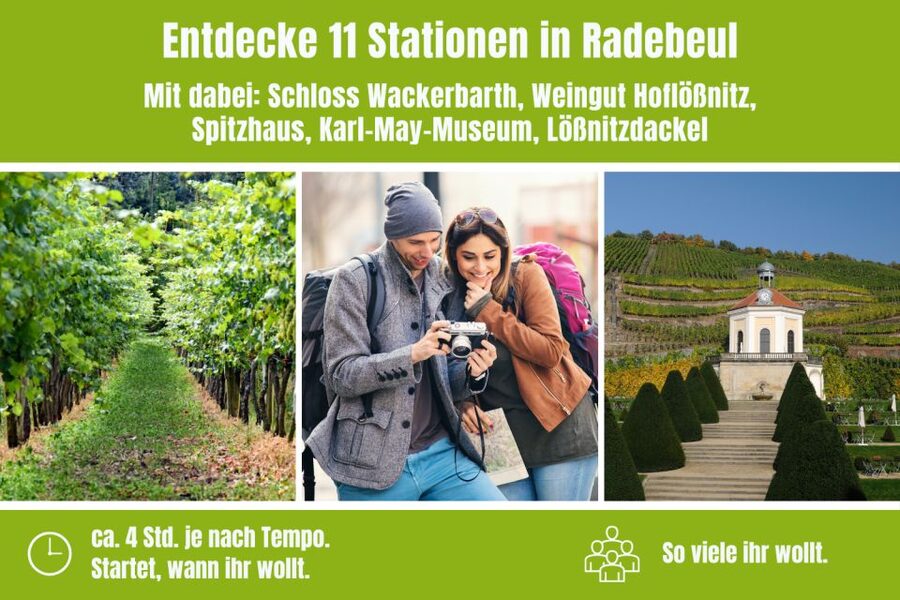 Radebeul: Scavenger Hunt Self Guided Tour - Radebeul’s vineyards set the tone