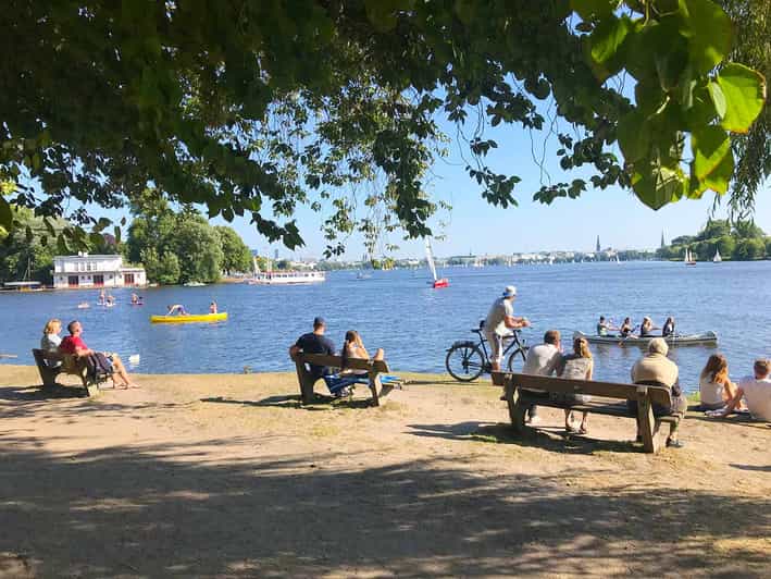 Radtour um die Alster & durch traumhafte Alsterviertel - Why cycling the Alster shows you a different Hamburg