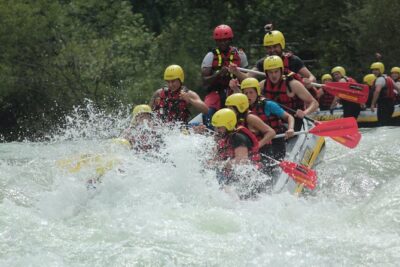 Rafting on the Isar