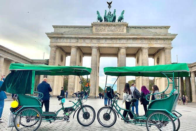 Rickshaw Tour-Cruise Ship guests arrive 9.30 upto 11.30 am Berlin - Museum Island and the royal boulevard