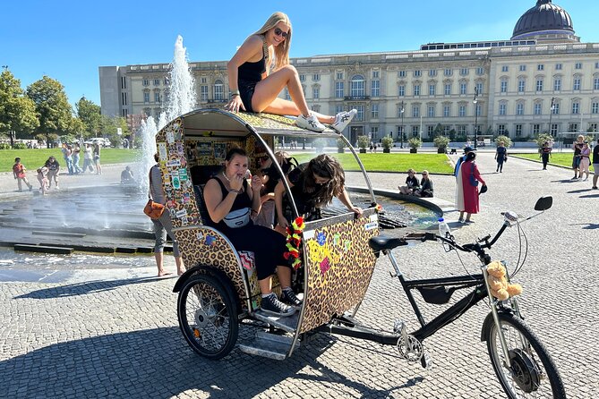 Rickshaw Tours Berlin - Groups of up to 16 people with several rickshaws - Gendarmenmarkt, the German Cathedral, and Bebelplatz