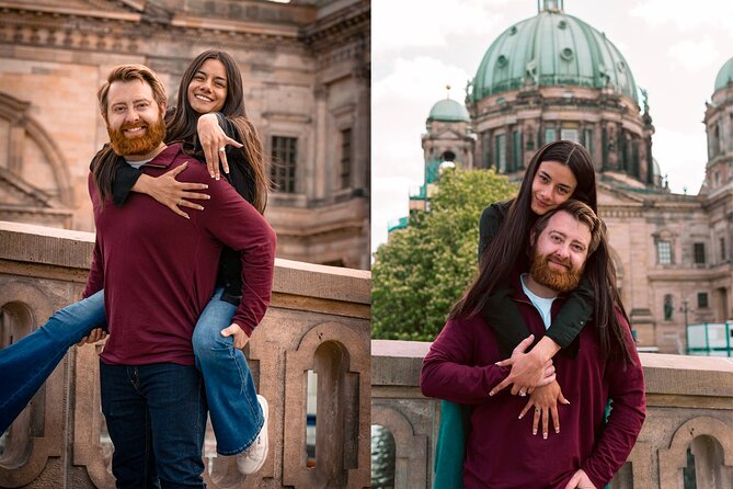 Romantic Couple Photoshoot in the Heart of Berlin - A proposal session needs extra planning