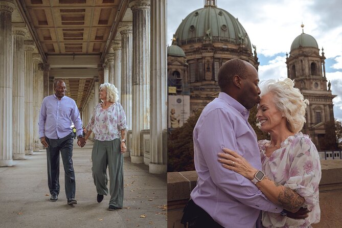 Romantic Couple Photoshoot in the Heart of Berlin - David’s relaxed approach to posing