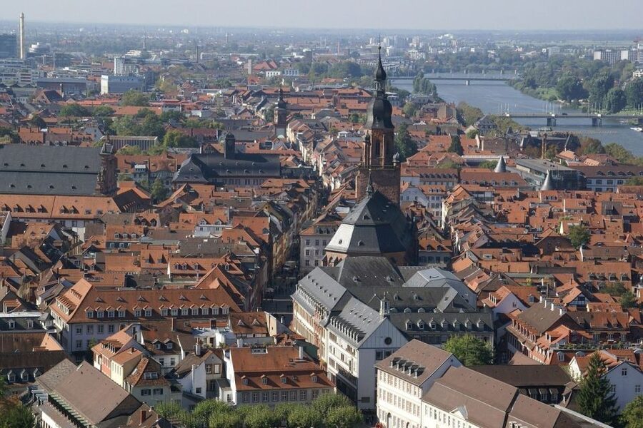Romantic Heidelberg: Private Tour With Professional Guide - Crossing the Old Bridge and finding the Bridge Monkey