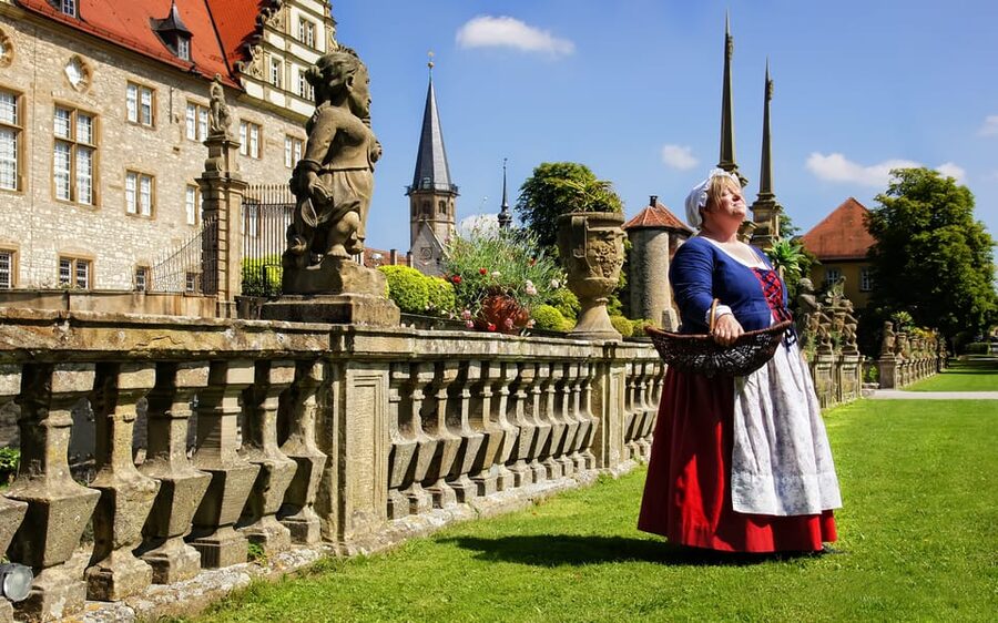 Romantic Road & Rothenburg ob der Tauber Tour from Würzburg - Weikersheim Castle and the Baroque garden