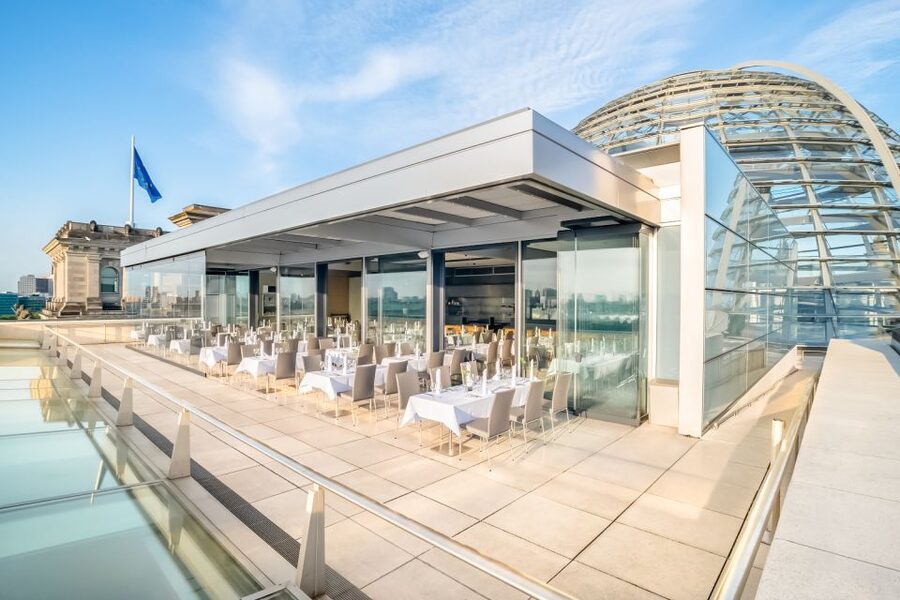 Rooftop Aperitif at Reichstag Käfer Restaurant - Why Käfer Is More Than an Afternoon Snack