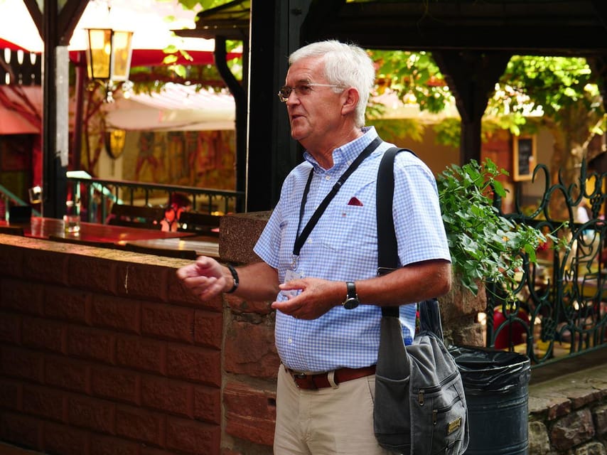 Rüdesheim am Rhein: city tour - Hearing the local stories in German