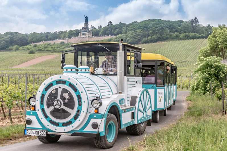 Rüdesheim sightseeing tour with the Winzerexpress - What the audio guide adds