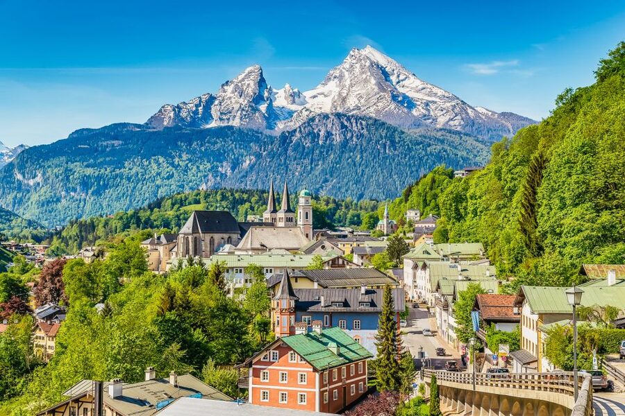Salzburg: Sound of Music and Salt Mines Tour - The drive into the Bavarian Alps