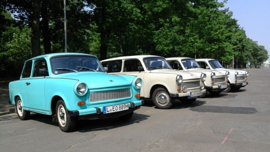 Schkeuditz: 4-Hour Vintage East German Trabant Rental - What it feels like to share the wheel