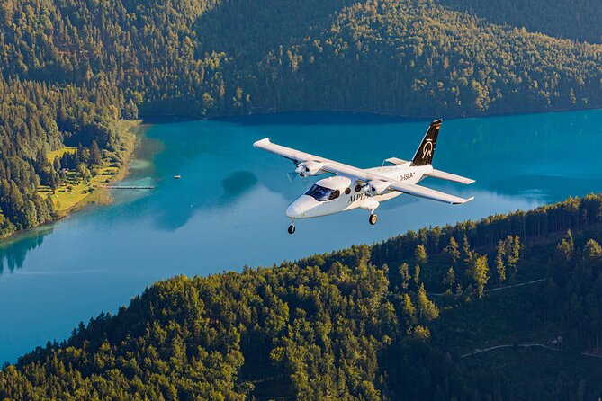 Sightseeing flight Zugspitze Neuschwanstein Castle Alps Munich Augsburg - Neuschwanstein Castle and Forggensee