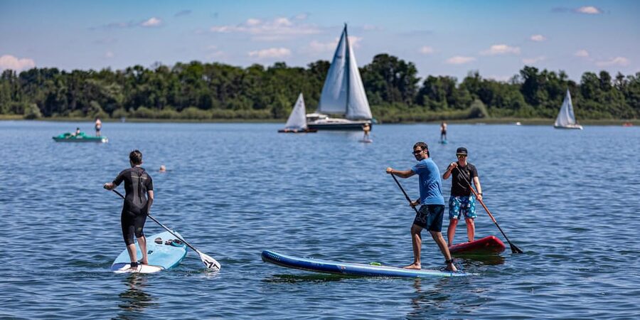 Stand Up Paddling at lake Chiemsee - Who will get the most from this Chiemsee activity