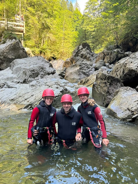 Starzlachklamm Allgäu: Canyoning beginner tour - Thirty minutes of safety training