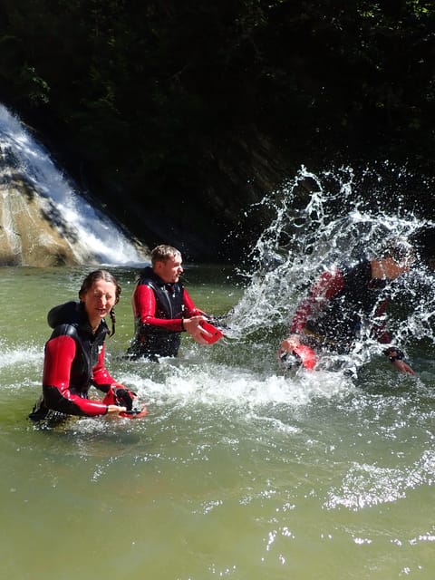 Starzlachklamm Allgäu: Canyoning beginner tour - Jumps, pools, and the long rock slide