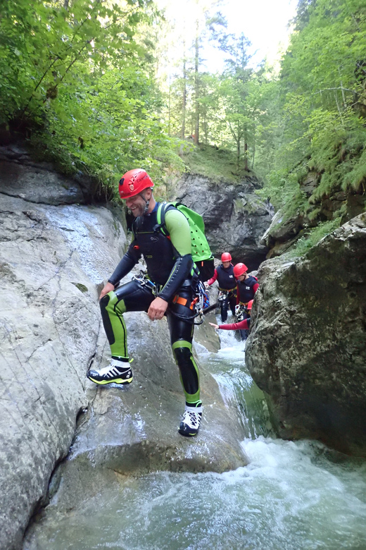 Starzlachklamm Allgäu: Canyoning beginner tour - Meeting at Winkel 18 and getting ready