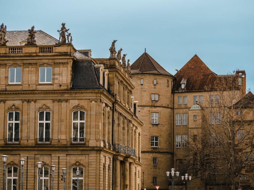 Stuttgart: City History Guided Walking Tour - Stiftskirche adds a serious historical marker