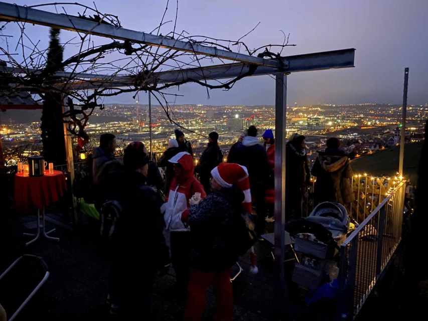 Stuttgart: Guided Glühwein Tour - Starting at Stuttgart-Untertürkheim station
