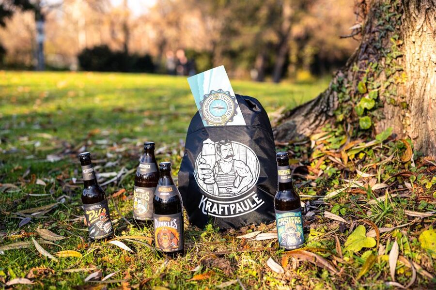 Stuttgart: Hiking Tour with Craft Beer Tasting - Tasting five Kraftpaule beers outdoors