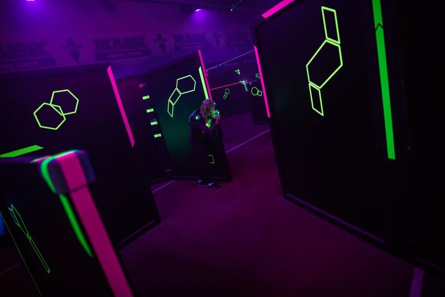 Stuttgart: Indoor Lasertag Experience - Key points at a glance