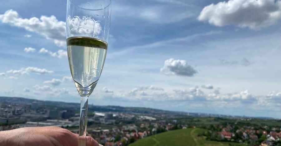 Stuttgart: Sparkling Wine Tour - The vineyard walk and Stuttgart views