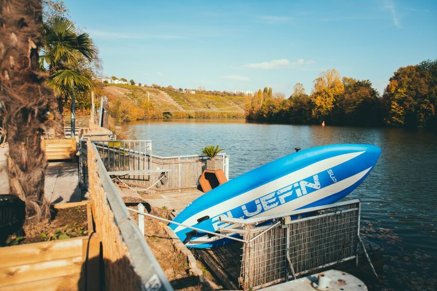 Stuttgart: Stand Up Paddling Rental - What happens at Riverhouse Stuttgart Münster