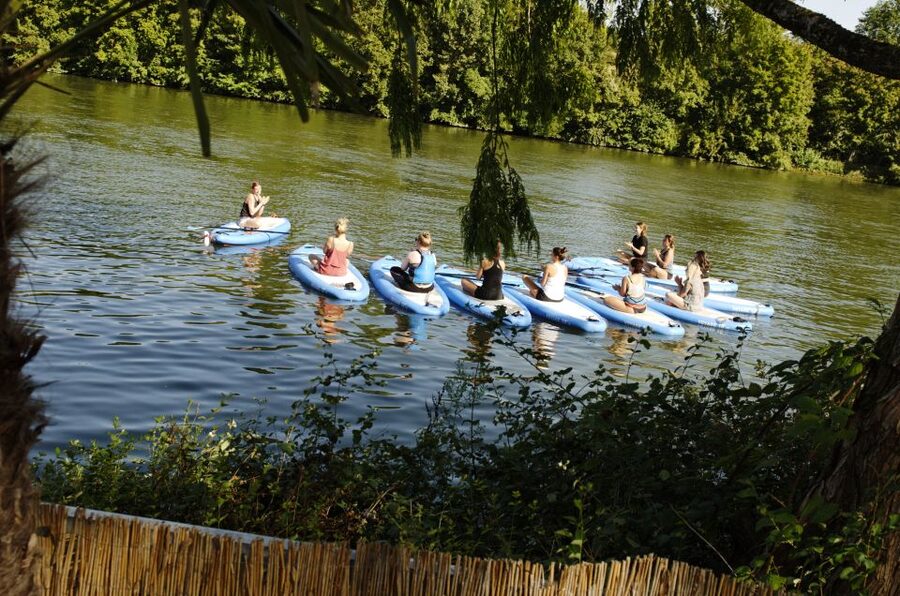 SUP Yoga with Guide - Why the Neckar setting changes the class