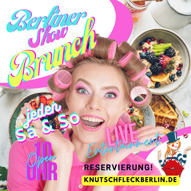 suprise-brunch at adventure restaurant Knutschfleck Berlin - The food: classic Berlin, vegan options, and sugar
