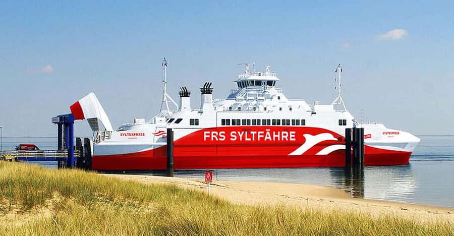 Sylt: Round-Trip or 1-Way Passenger Ferry to Rømø, Denmark - Sailing from List, Sylt, to Havneby, Rømø