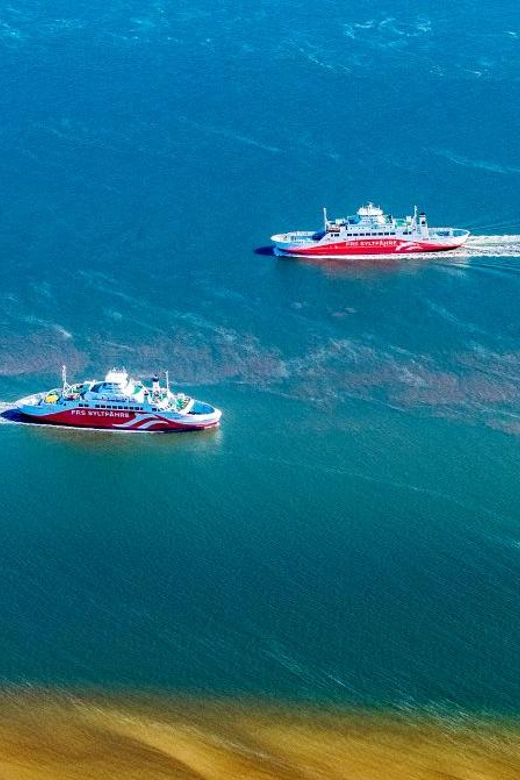 Sylt: Round-Trip or 1-Way Passenger Ferry to Rømø, Denmark - Bringing bicycles, cars, and larger equipment