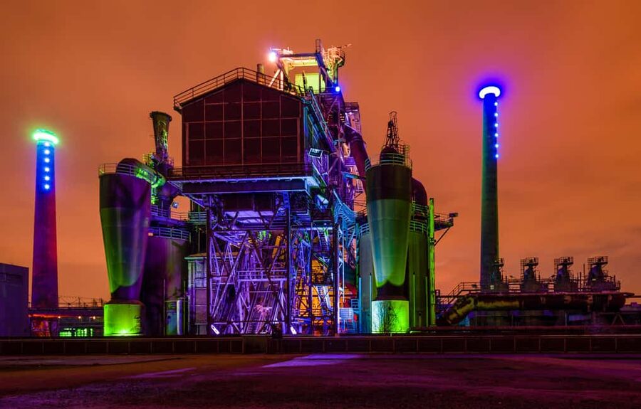 Torchlight tour of the old ironworks - Why the ironworks feels different at night