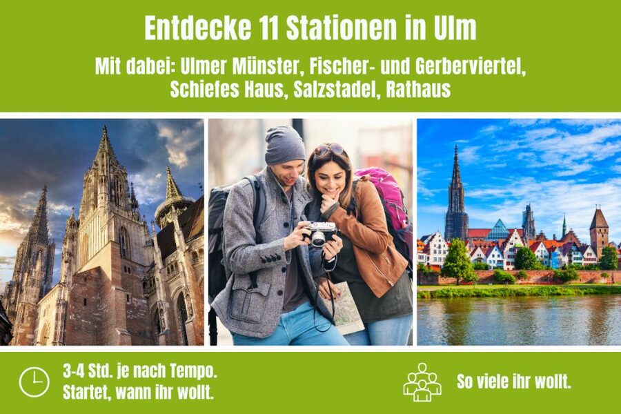Ulm: Scavenger Hunt Self-Guided Walking Tour - Schwörhaus and the town hall finish
